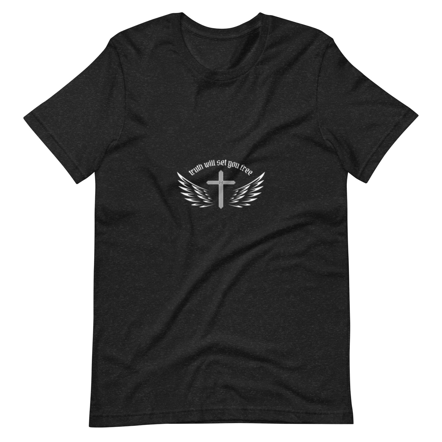 Cross with Two Wings T-Shirt | Inspirational Unisex Tee