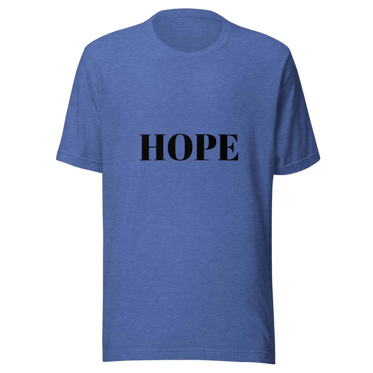 Hope Text T-Shirt | Inspirational Unisex Tee for Positive Vibes
