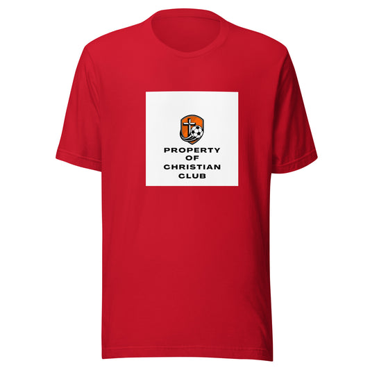 Property of Christian Club Unisex T-Shirt
