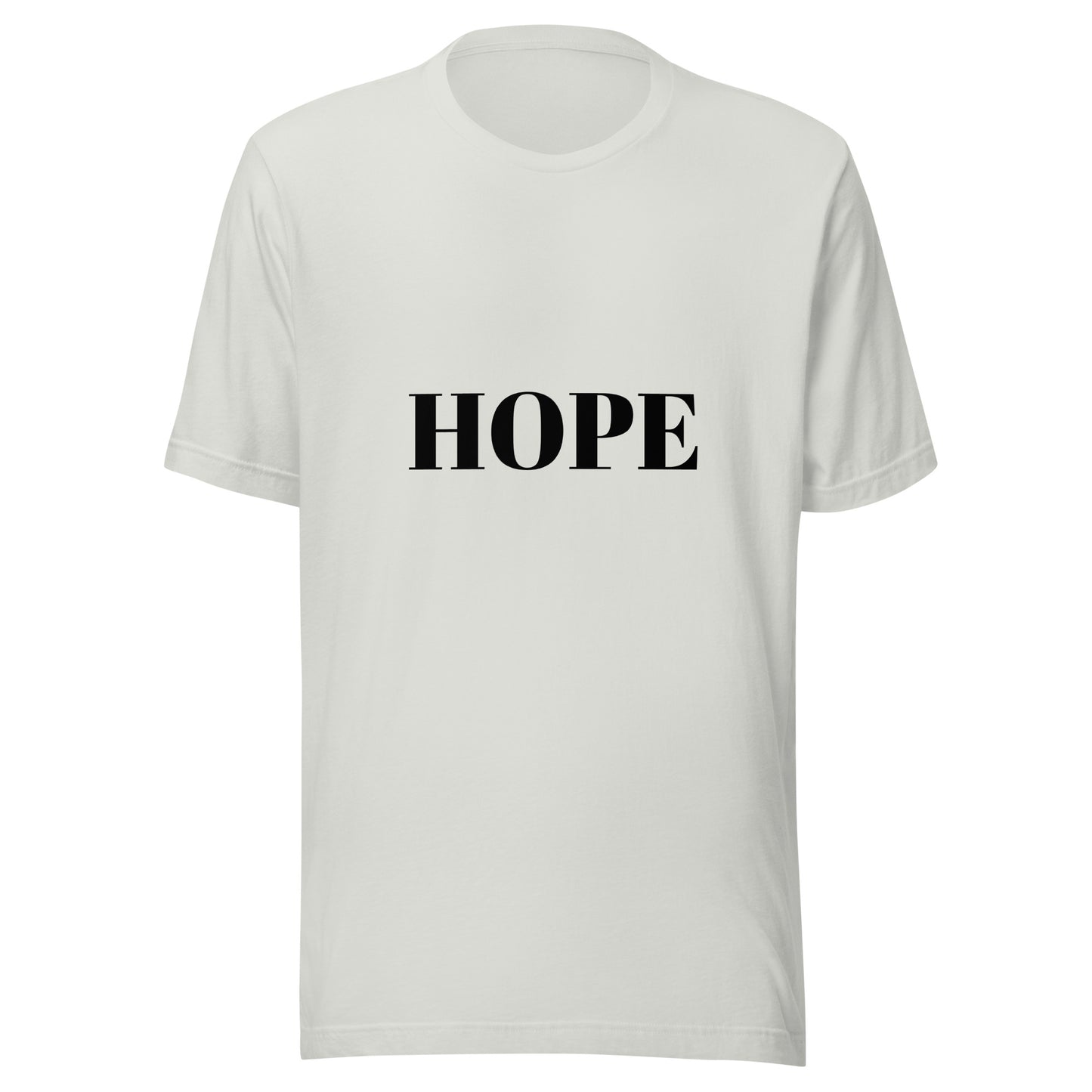 Hope Text T-Shirt | Inspirational Unisex Tee for Positive Vibes
